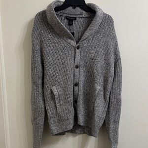 Banana Republic Charcoal Men's Cardigan